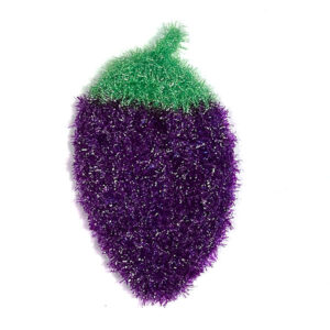 Eggplant Scrubbie Sponge