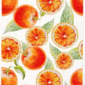 Oranges Scrubbie Towel