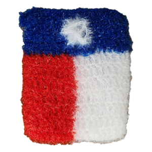 Texas Flag Scrubbie Sponge