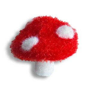 Red Mushroom Scrubbie Sponge